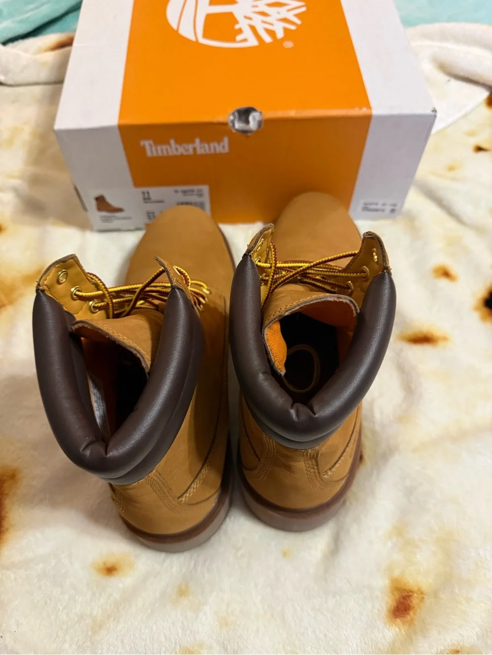 Timberland Wheat Brown Work Boots